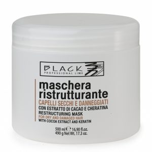 Black Maschera Cioccolato E Cheratina 500 ml