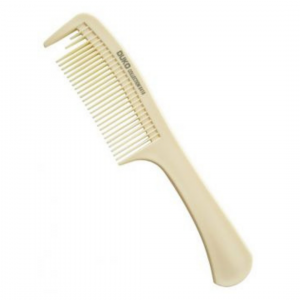 P8418 Profesion&aacute;ln&iacute; hřeben b&iacute;l&yacute; s rukojet&iacute; 230mm