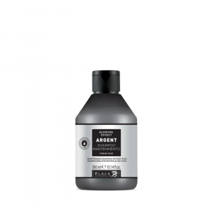 Laminační šampon pro poškozené lámavé vlasy Black Argent Glowin Effect 300 ml
