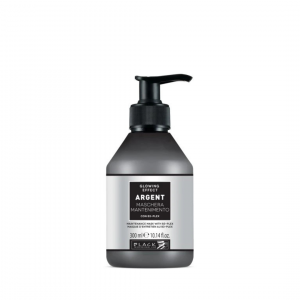 Rekonstrukční laminační maska pro oslabené vlasy Black Argent Glowin Effect 300 ml