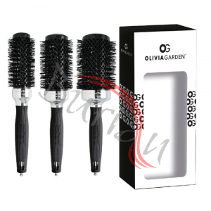Olivia Garden sada 3 kartáčů Eclipse Nanothermic Thermal