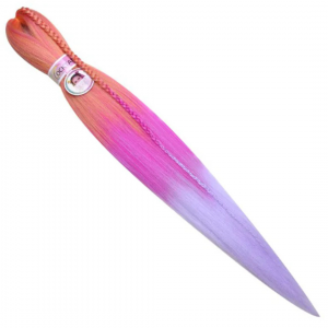 100% EZ Kanekalon 3-004 Yellow/HotPlum/Lavender