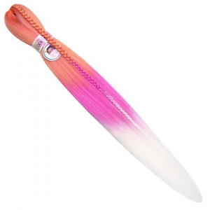 100% EZ Kanekalon 3-005 Yellow/HotPlum/White