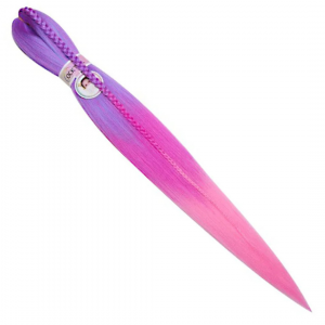 100% EZ Kanekalon 3-008 L-Blue/HotPlum/Pink